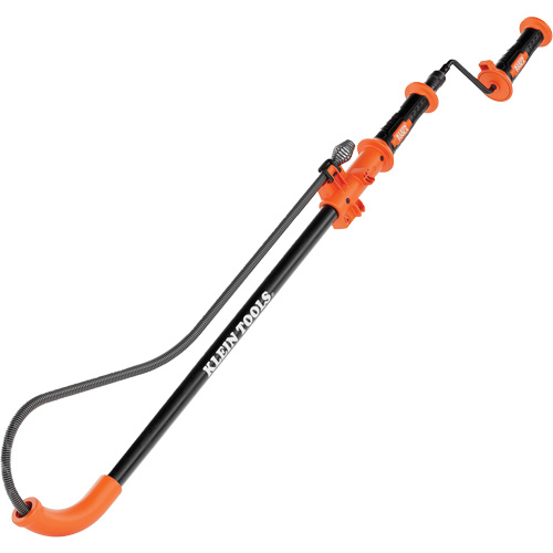 Steel Toilet Auger, Manual, 3' Cable Length, 1/2" Cable Diameter R.M.G. Prévention