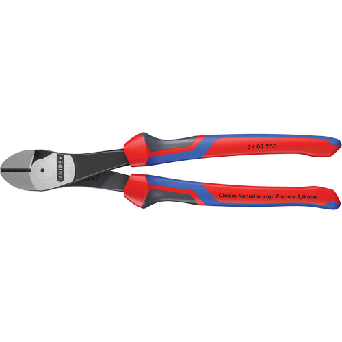 Pince coupante diagonale &agrave; levier d&eacute;multipli&eacute; avec poign&eacute;e KNIPEXTEND, 10" lo R.M.G. Prévention