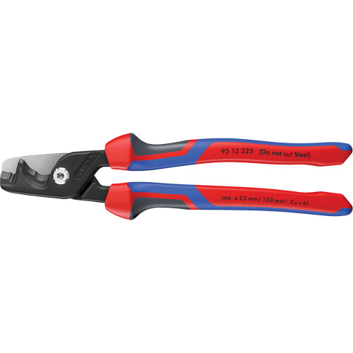 StepCut&reg; XL Cable Shears with KNIPEXTEND Handle, 9" R.M.G. Prévention