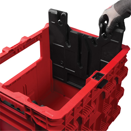 Inserts pour distribution de fils pour bac XL PACKOUT R.M.G. Prévention