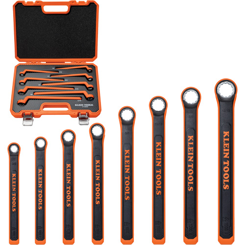 Insulated Box End Wrench Set, 1000 V, 8 Pcs R.M.G. Prévention
