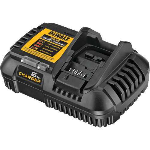 FLEXVOLT&reg; 6-Amp Fast Charger, 12 V/20 V, Lithium-Ion R.M.G. Prévention