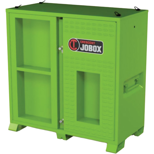 Ventilated Onsite PPE Storage Cabinet, Steel, High-Visibility Lime Green R.M.G. Prévention