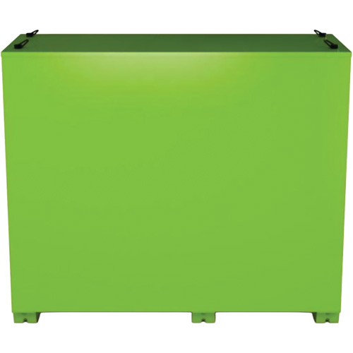 Armoire ventil&eacute;e pour le rangement d'&eacute;PI sur place, Acier, Vert lime haute visibilit&eacute; R.M.G. Prévention
