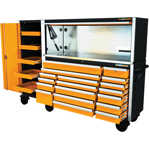 MEGAMOD Mechanics Tool Set in Premium Modular Foam Trays with Tool Storage & Shop Equipment, 1629 Pieces R.M.G. Prévention