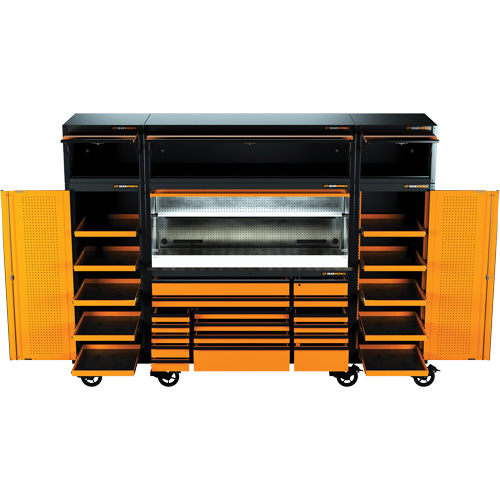 MEGAMOD Mechanics Tool Set in Premium Modular Foam Trays with Tool Storage & Shop Equipment, 1858 Pieces R.M.G. Prévention