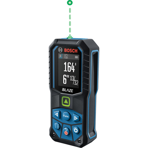 T&eacute;l&eacute;m&egrave;tre laser rouge BLAZE, 0.0' - 165' (0.0 m - 50,2 m) Gamme de mesure, Num&eacute;rique (&eacute;lectronique) R.M.G. Prévention