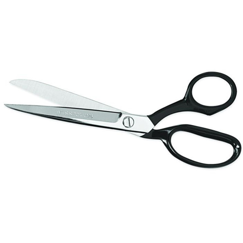 Industrial Dressmaker Shears, 3-3/4" Cut Length, Rings Handle R.M.G. Prévention