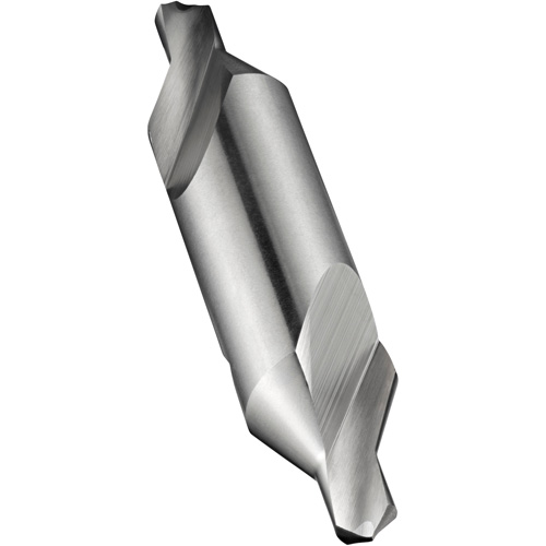 Bright Finish Combined Drill & Countersink, #3, 7/64" Small Diameter, 1/4" Large Diameter, High Speed Cobalt R.M.G. Prévention