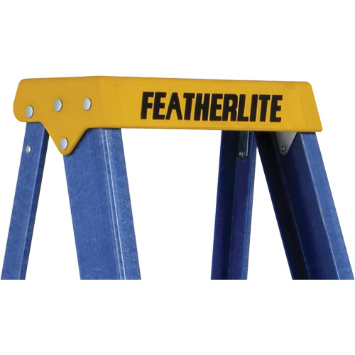 Escabeaux industriels (s&eacute;rie 6300), 4', Fibre de verre, Capacit&eacute; 250 lb, Type 1 R.M.G. Prévention
