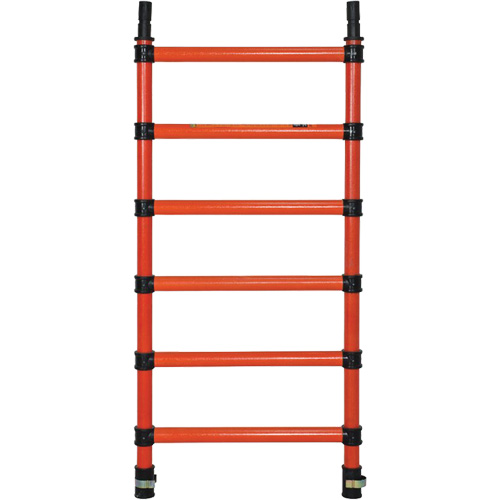 Composants pour &eacute;chafaudages la tour en fibre de verre, Montant d'extr&eacute;mit&eacute;, 27" la x 60" h R.M.G. Prévention