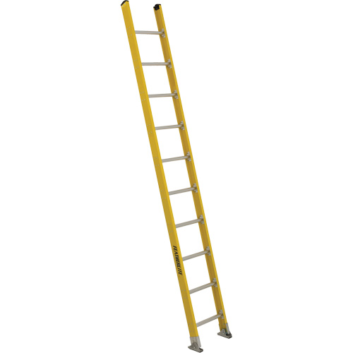 Industrial Extra Heavy-Duty Straight Ladders (5600 Series), 10', Fibreglass, 375 lbs., CSA Grade 1AA R.M.G. Prévention