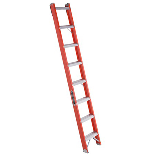 FH1000 Series Industrial Heavy-Duty Shelf Ladders, 8', Fibreglass, 300 lbs., CSA Grade 1A R.M.G. Prévention
