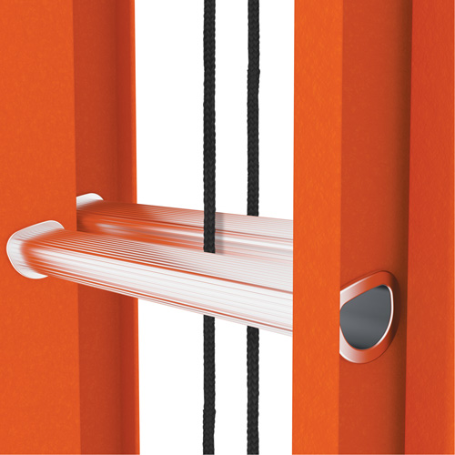 BuildMan&reg; Extension Ladder, 300 lbs. Cap., 24' H, Grade 1A R.M.G. Prévention