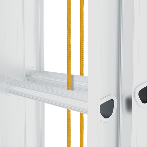 Jobsite Series Extension Ladder, 250 lbs. Cap., 24' H, Grade 1 R.M.G. Prévention