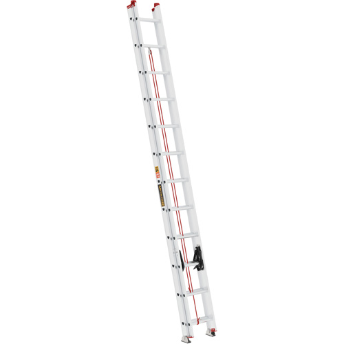 Jobsite Series Extension Ladder, 200 lbs. Cap., 24' H, Grade 3 R.M.G. Prévention