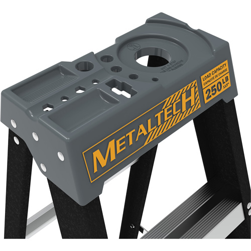 Escabeau, 8', Fibre de verre, Capacit&eacute; 250 lb, Type 1 R.M.G. Prévention