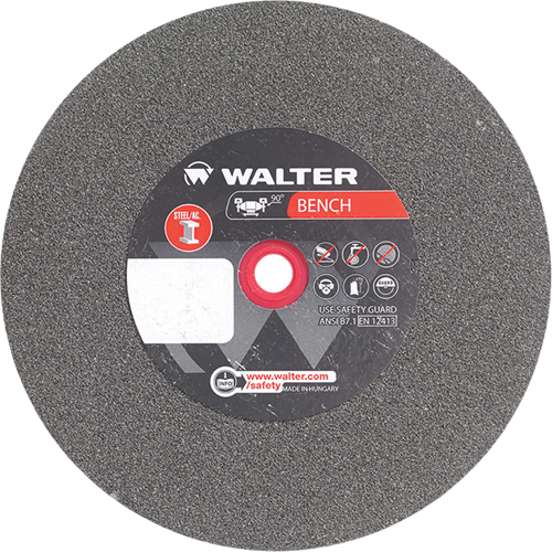 Bench Grinding Wheels, 8" x 1", 1" Arbor, 1 R.M.G. Prévention