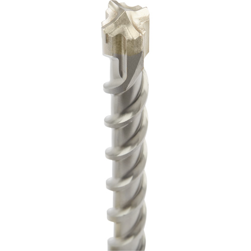 MX4 4-Cutter Rotary Hammer Drill Bit, 3/4", SDS-Plus Shank, Carbide R.M.G. Prévention