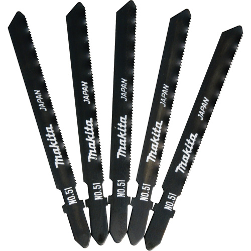 Jig Saw Blade, High Speed Steel, T-Shank, 3-1/2" L, 24 TPI R.M.G. Prévention