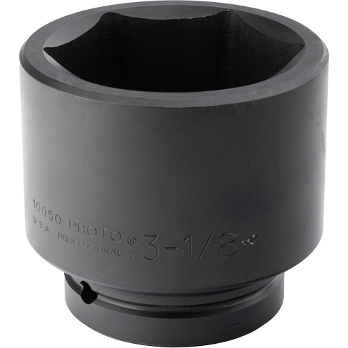 Socket, Impact, 3-1/8", 1" Drive, 6 Points R.M.G. Prévention