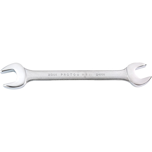 Open-End Wrench, 24 mm x 26 mm, Satin R.M.G. Prévention