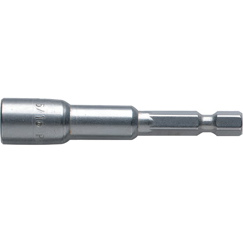 Nut Setter, 5/16" Tip, 1/4" Drive, 2-9/16" L, Non-Magnetic R.M.G. Prévention