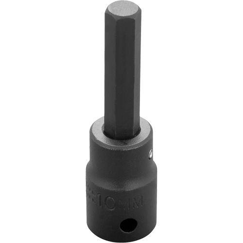 Embout &agrave; ins&eacute;rer, Hexagonale, 10 mm x 3-1/4" lo, Prise 1/2" R.M.G. Prévention