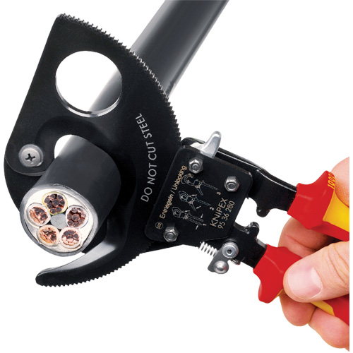 Insulated Ratcheting Cable Cutters R.M.G. Prévention
