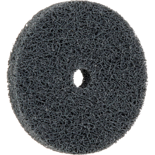 Meule homog&egrave;ne &agrave; faible densit&eacute; de s&eacute;rie 500 Standard Abrasives, 2" x 1/4", Arbre de 1/4", Grain de Fin, Carbure de silicium R.M.G. Prévention