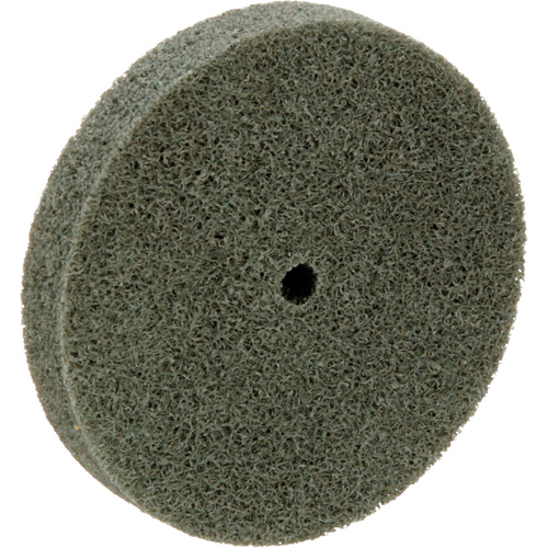 Standard Abrasives 500 Series Soft Density Unitized Wheels, 3" x 1/2", 1/4" Arbor, Medium Grit, Aluminum Oxide R.M.G. Prévention