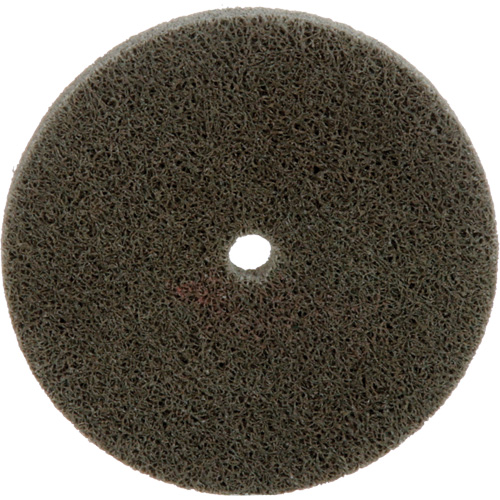 Disque unitaris&eacute; Standard Abrasives, 3" x 1/4", Arbre de 1/4", Grain de Fin, Oxyde d'aluminium R.M.G. Prévention