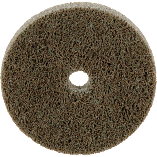 Disque unitaris&eacute; Standard Abrasives, 2" x 1/4", Arbre de 1/4", Grain de Moyen, Oxyde d'aluminium R.M.G. Prévention