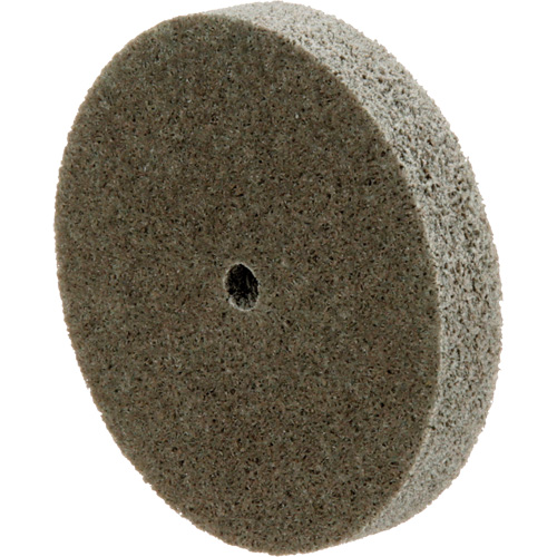 Standard Abrasives Unitized Wheel, 3" x 1/2", 1/4" Arbor, Medium Grit, Aluminum Oxide R.M.G. Prévention