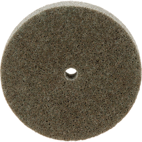 Standard Abrasives Unitized Wheel, 3" x 1/2", 1/4" Arbor, Medium Grit, Aluminum Oxide R.M.G. Prévention