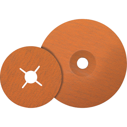 Meules &agrave; tronçonner renforc&eacute;es Zipcut vissables pour scies circulaires, 4-1/2" x 7/8", Arbre de 5/8"-11, Type 27, Oxyde d'aluminium, 13 300 Tr/min R.M.G. Prévention