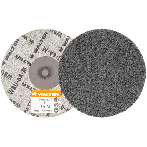 Disques Twist Blendex U, 3" dia., Grain Moyen, Oxyde d'aluminium R.M.G. Prévention