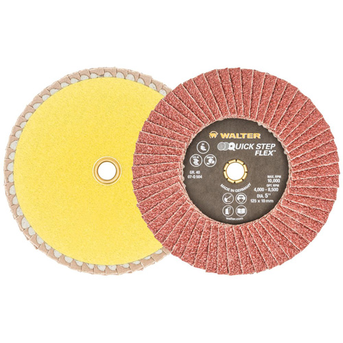 QUICK-STEP FLEX, 5" x Type 29, Grain 40, Oxyde d'aluminium R.M.G. Prévention