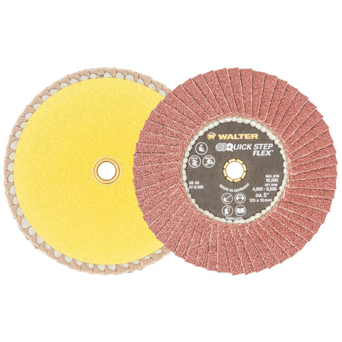 QUICK-STEP FLEX, 5" x Type 29, Grain 60, Oxyde d'aluminium R.M.G. Prévention