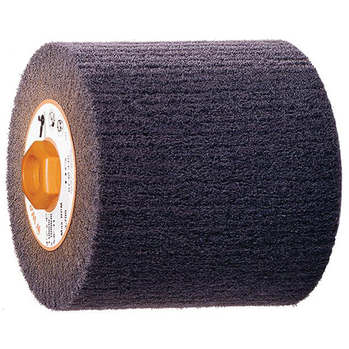 Tambour de conditionnement de surface Blendex, 4-1/2" dia. x 4" la, 5/8"-11 Arbre, Grain HG R.M.G. Prévention