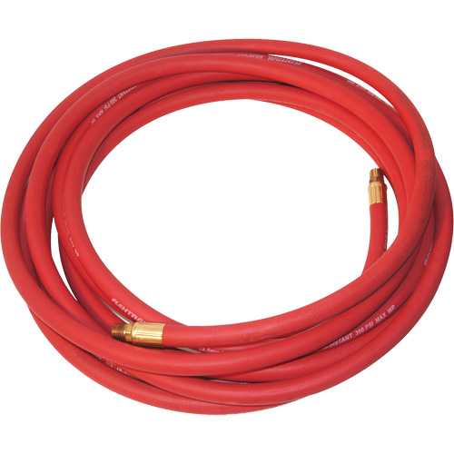 Hose, Air, Rubber, 3/8" Dia., 50' L, 300 psi R.M.G. Prévention