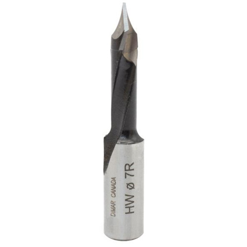 Through-Hole Carbide Tipped Drill, 7 mm Diameter R.M.G. Prévention