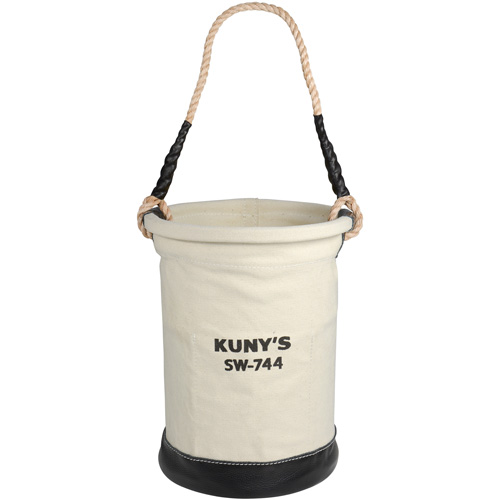 Heavy-Duty Buckets, 11" L x 11" W x 16" H, Canvas, Beige R.M.G. Prévention