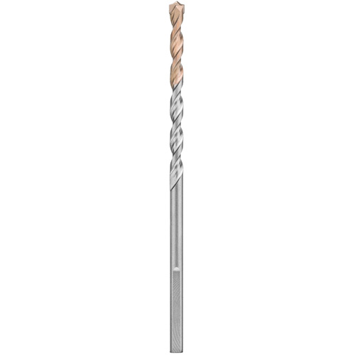 Foret &agrave; 4 cannelures pour marteau &agrave; percussion, 3/16", Tige 3 m&eacute;plats, Carbure R.M.G. Prévention