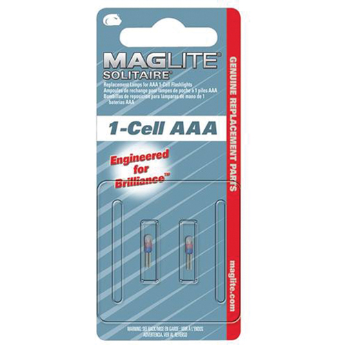 Mini Maglite&reg; Replacement Bulb for AAA Solitaire Flashlight R.M.G. Prévention