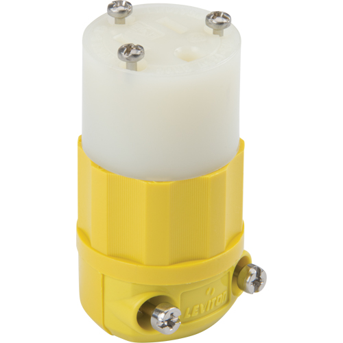 Connecteur de broche droite de qualit&eacute; industrielle, 5-15P, Nylon R.M.G. Prévention