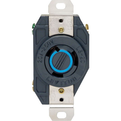 Industrial Grade Flush Mount Locking Receptacle R.M.G. Prévention