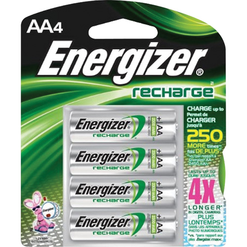 Rechargeable NiMH Batteries, AA, 1.2 V R.M.G. Prévention