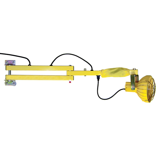 Dock Loading Lights with Flexible Arm, Incandescent Light, 60" Arm R.M.G. Prévention