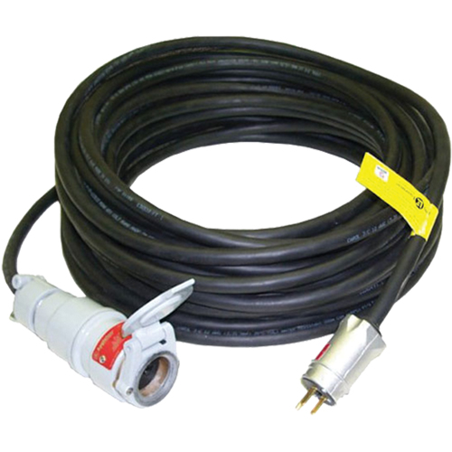 Heavy-Duty Neoprene Extension Cords, Indoor/Outdoor, SOOW, 12/3 AWG, 15 A, 50' R.M.G. Prévention